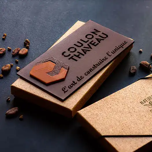 Votre tablette de chocolat personnalisé avec votre logo