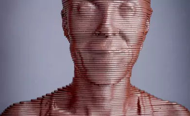Portrait 3D en chocolat image 8