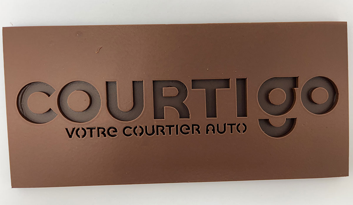 Nature et Cacao Création créateur de tablette de chocolat personnalisée