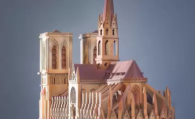 Notre dame de Paris en Chocolat image 8