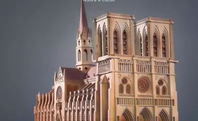 Notre dame de Paris en Chocolat image 6
