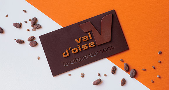 Idée cadeau mairie et collectivité - Chocolat sur mesure avec logo et message